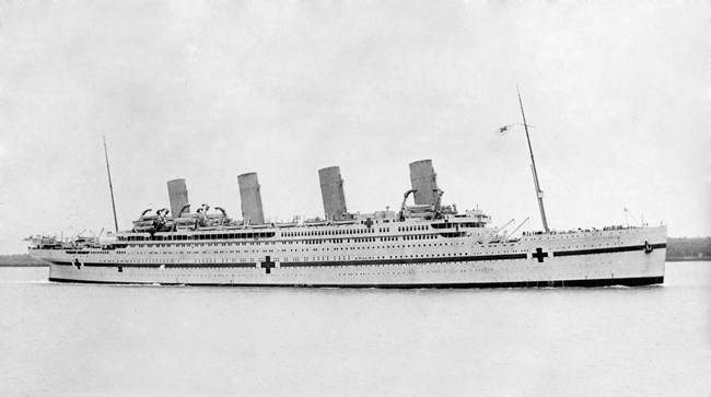 Hmhs Britannic His Majesty S Hospital Ship No G618